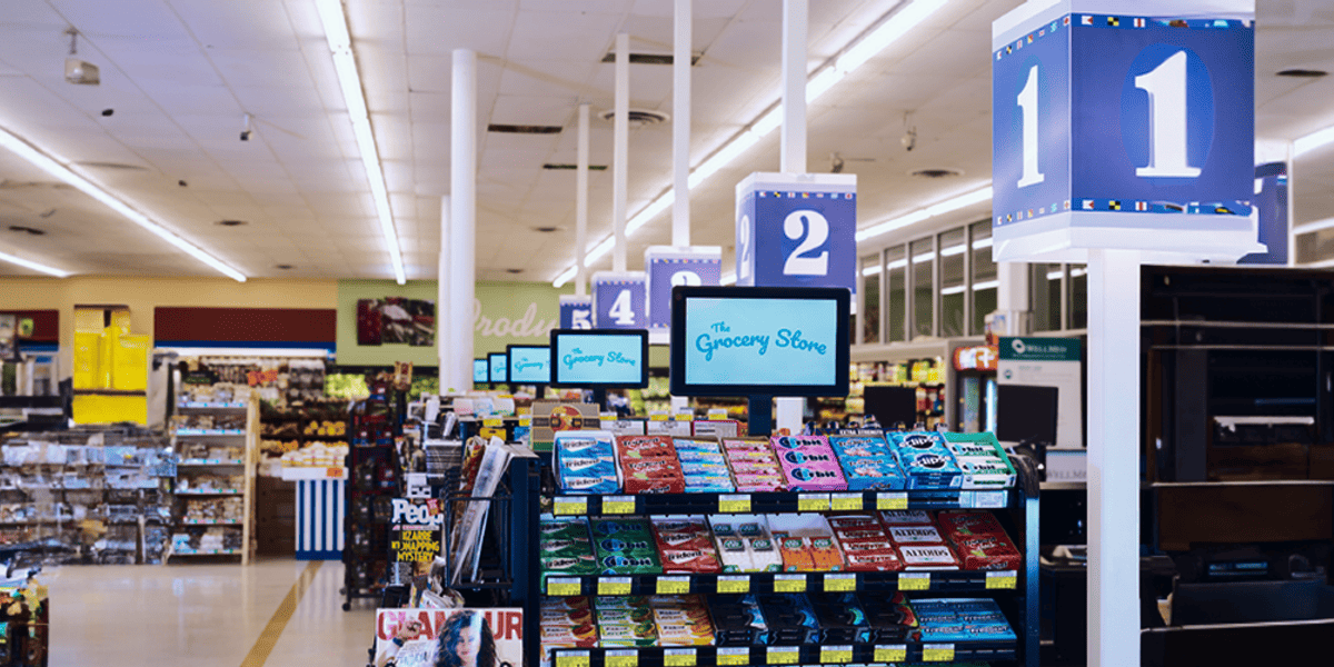 Digital signage monitors