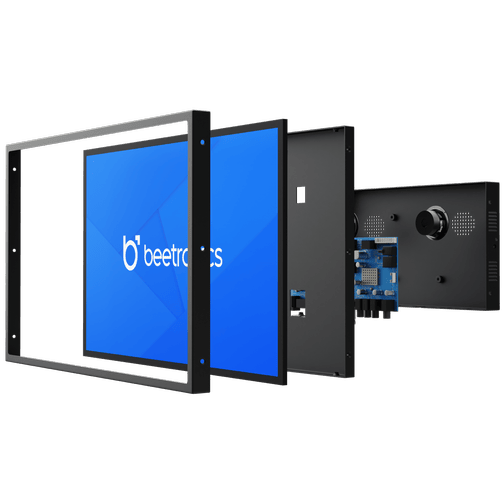 Outdoor monitors and touchscreens