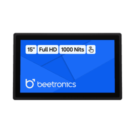 15 Inch Touchscreen Metal (High Brightness)