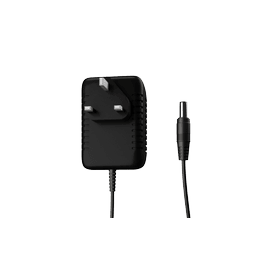 12V mains adaptor, UK plug