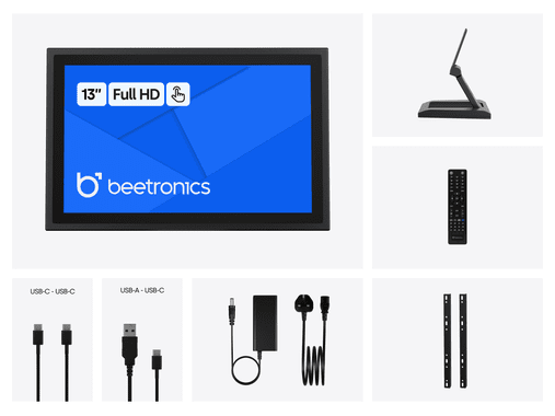 13 Inch Touchscreen Metal