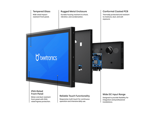 17 Inch Touchscreen Metal