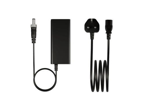 19V external power adapter with lock (for medical applications)