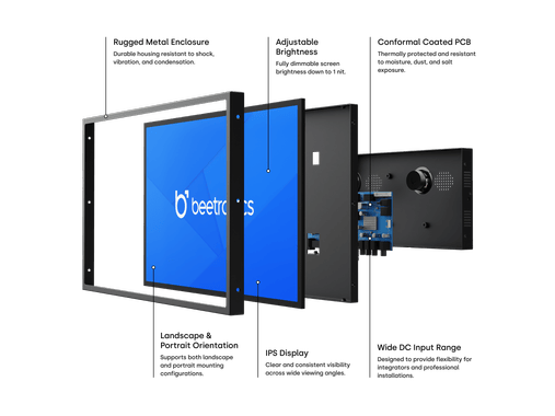 13 Inch Monitor Metal